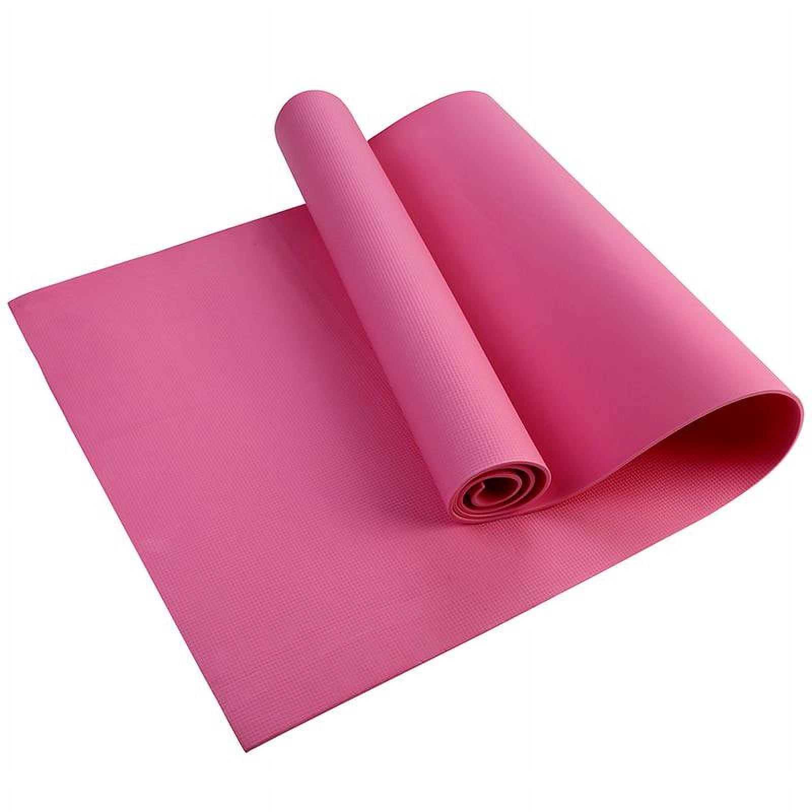 6MM Thick Yoga Mat Non Slip Yoga Mats Exercise Mat Eco Friendly Workout Mat for Yoga, Pilates and Floor Exercise Thick Fitness Mat Carry Strap Included, 68 x 24  Inches
