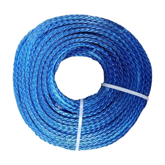 6MM X 100M UHMWPE Fiber Synthetic Winch Tow Rope/Cable For ATV UTV SUV 4X4 4WD OFF-ROAD ,Great Compatibility