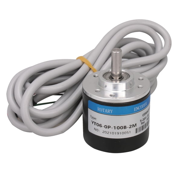 6Mm Shaft 100P/R Incremental Rotary Encoder For Npn Open Collector Output Typ