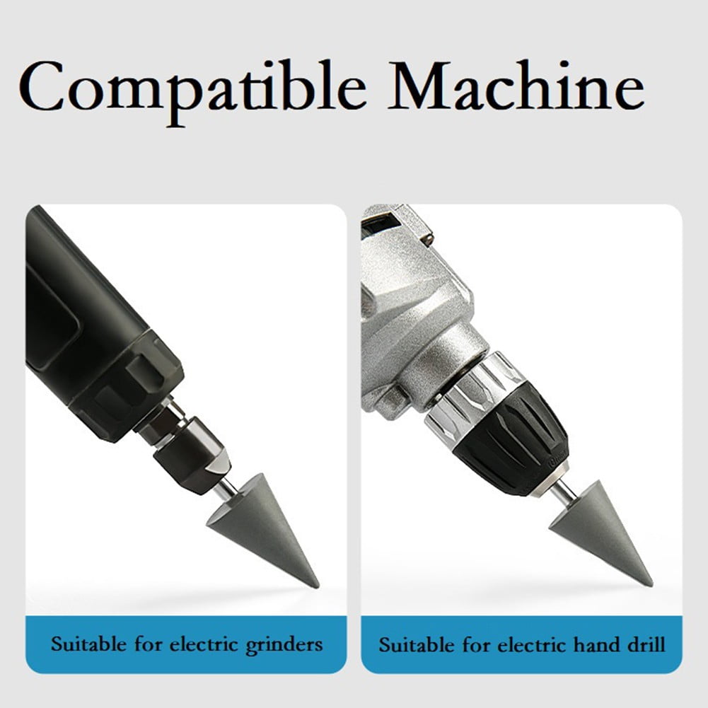 6Mm Shank Resin Diamond Conical Burr Grinding Head for Stone Carving