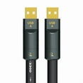 thumbnail image 1 of 6N Single Crystal Copper USB A to A Audio Cable High Fidelity Transmission Enhanced Shielding Pristine Sound Quality, 1 of 10