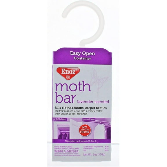6OZ Moth Bar/Hanger - pack of 3