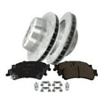 thumbnail image 1 of 6P Rear Drilled Slotted Brake Rotors-Ceramic Brake Pad To 2000 GMC Yukon XL 1500, 1 of 7