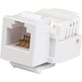 thumbnail image 1 of StarTech KEY2TEL6WH 6P6C RJ12 Telephone Modular Keystone Jack - White, 1 of 2