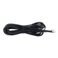 thumbnail image 1 of 6P6C RJ11 Telephone Extension Fax Modem Cable Line 5M Length Black, 1 of 8