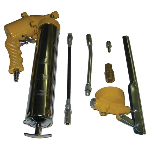 6PC Air Grease Gun with Manual Handle