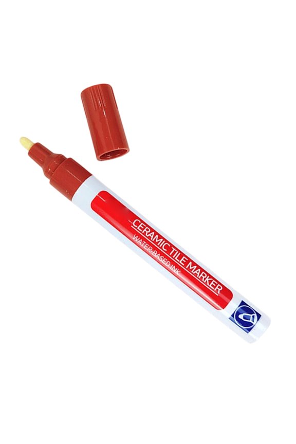 6PC Brown Minibee Tile Grout Pen Stain Removal Color Correction Easy to Use for Kitchen Bathroom Floor Tile Gap Repair