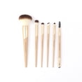 thumbnail image 1 of Walmart 6 Piece Foundation Makeup & Cosmetic Brush Set, Gold, 1 of 3