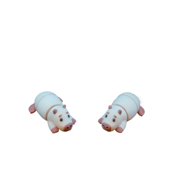 6PC Flexible Capybara 3D Printing