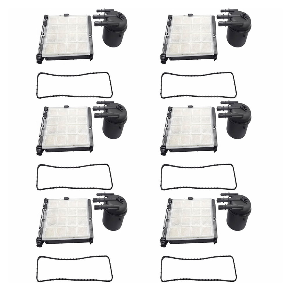 6PC Fuel/Water Filter Kit For 2017 2018 2019 6.7L Ford Powerstroke