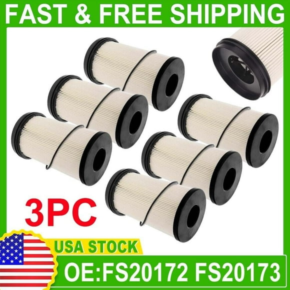 6PC K37-1029 Fuel Filter Fit for Peterbilt Kenworth FS20172 K37-1012 K37-1011