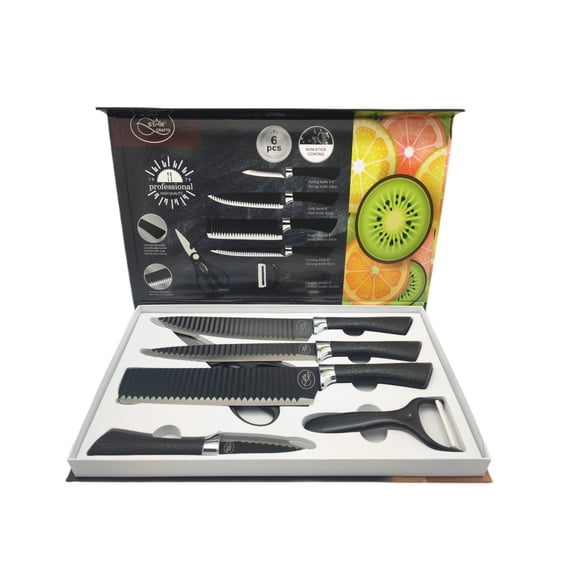 6PC KITCHEN KNIFE SET