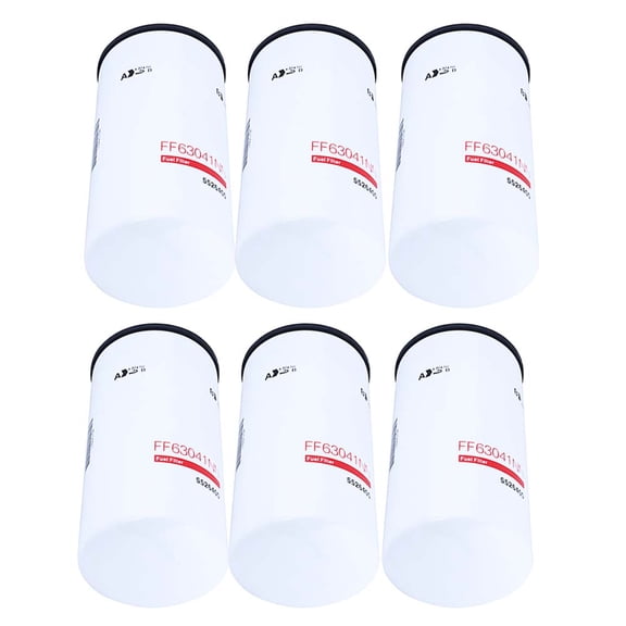 6PC REPLACEMENNT FOR CUMMINS FILTER FUEL FF63041NN FF63041-NN