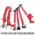 thumbnail image 1 of 6PC Rear Lateral Link+Trailing Arm Suspension for02-07 IMPREZA WRX STi GD/GG RED 6PC Rear Lateral Link+Trailing Arm Suspension for02-07 IMPREZA WRX STi GD/GG RED, 1 of 6