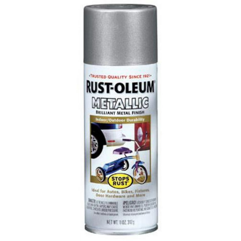 Rust-oleum 11oz Imagine Metallic Spray Paint Silver : Target