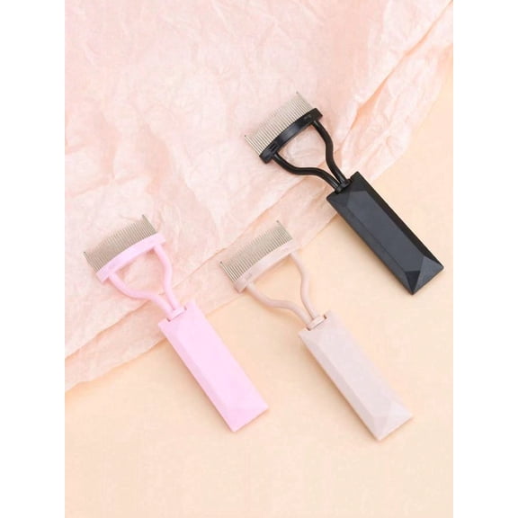 6PC Short Handle Steel Pin Lash Separator Fine Needle Tips No Eye Pricking Compatible With Various Mascaras Grooming After Brushing For Longer Las