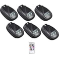 thumbnail image 1 of 6PC Solar-Powered Vehicle LED Strobe Light, Wireless LED Lights for Car, High Brightness Strobe Light with Remote Control, 1 of 5