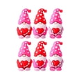 thumbnail image 1 of 6PC Valentine's Day Mini Gnome Figures Tiny Gnome Figurines Gifts for Valentine's Party Birthday Gift Sisters' Party, 1 of 8