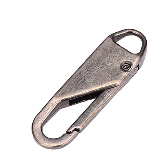 6PC Zipper Pull Replacements, Removable Universal Repair Kit, Slider Tab for Luggage Jacket Backpack Purses, Zipper Head Fixer Parts Replacement