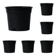thumbnail image 1 of 6PCS 10 Gallon Flexible Seedling Pots Thick Nursery Containers with Drainage Holes, Ideal for Propagation, Succulents, Flower Growing & Home Gardening, 1 of 5
