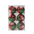 thumbnail image 1 of 6PCS 60mm Red Green White Christmas Ball Ornaments, Christmas Hanging Ornament For Xmas Tree,shatterproof Christmas Tree Ornaments For Xmas Decoration, 1 of 5