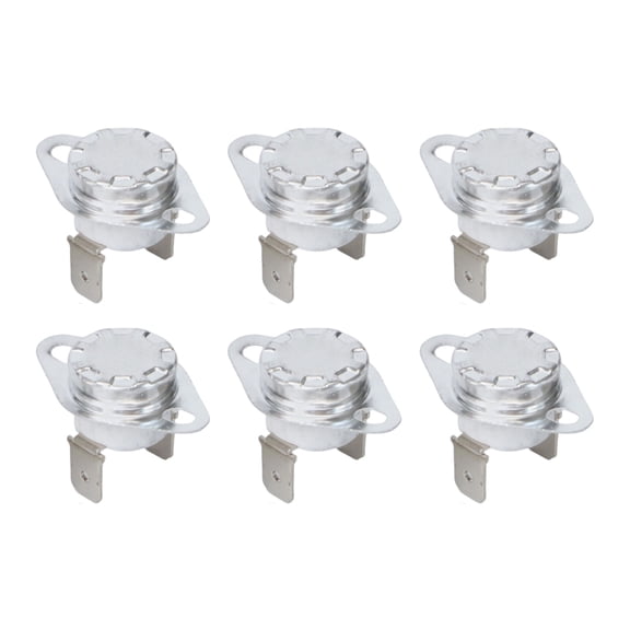 6PCS 75C Normally Closed Temperature Switch for KSD302 16A Temp Control Switch