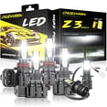 thumbnail image 1 of 6PCS 9005 H7 H3 LED Headlamp High Low Beam Fog Light Kit Plug&Play For Toyota Celica 2000-2005, 1 of 10