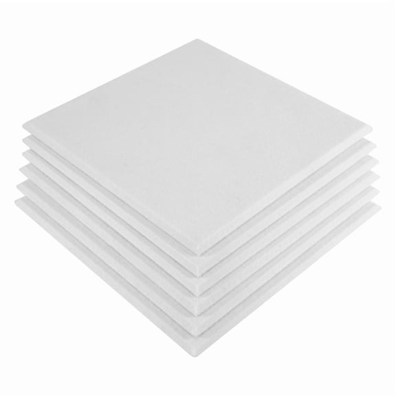 6PCS Acoustic Absorption Panel 12inch x 12inch x 0.4inch Sound Proof Padding for Isolation for Acoustic