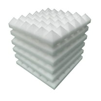 6PCS Acoustic Foam Panels 1.9" x 11.6" x 11.6" Sound Proof Foam Panles Soundproofing Noise Cancelling Wedge Panels for Home Office Recoding Studio