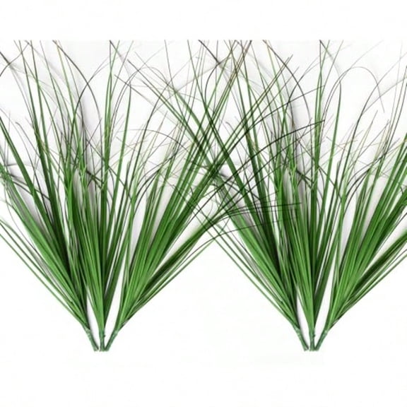 6PCS Artificial Grass Plant Artificial Shrubs Wheat Grass Artificial Greenery Stems Fake Weed for Room Indoor Home Decor Artificial Tall Grass Fake Plants for Outdoor Decor