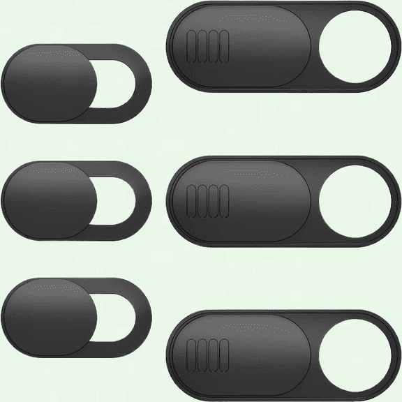 6PCS Camera Cover Slide, Protect Your Privacy on Computer and Phone, Thin Webcam Cover Blocker