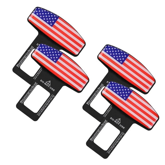 Hunlyman Car Seat Belt Buckle Clips Extender Enhanced Safety 6 Pack