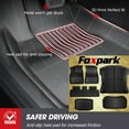 thumbnail image 1 of 6PCS Car Floor Mats Custom Fit for 2023-2019 Tesla Model 3 Layer Floor Mats, TPE All-Weather Floor Liners Odorless Waterproof 3D Heavy Duty Floor Mats Car Interior Accessories, 1 of 7