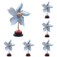thumbnail image 1 of 6PCS Car Mirror Bird Deterrent - Reflective Pinwheels for Car, Bird Repellent & Car Decoration, 1 of 6