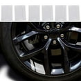 thumbnail image 1 of 6PCS Car Wheel Hub Decoration Stickers Tire Wheel Hub Modification Personalized Creative Stickers Wheel Hub Stickers, 1 of 5