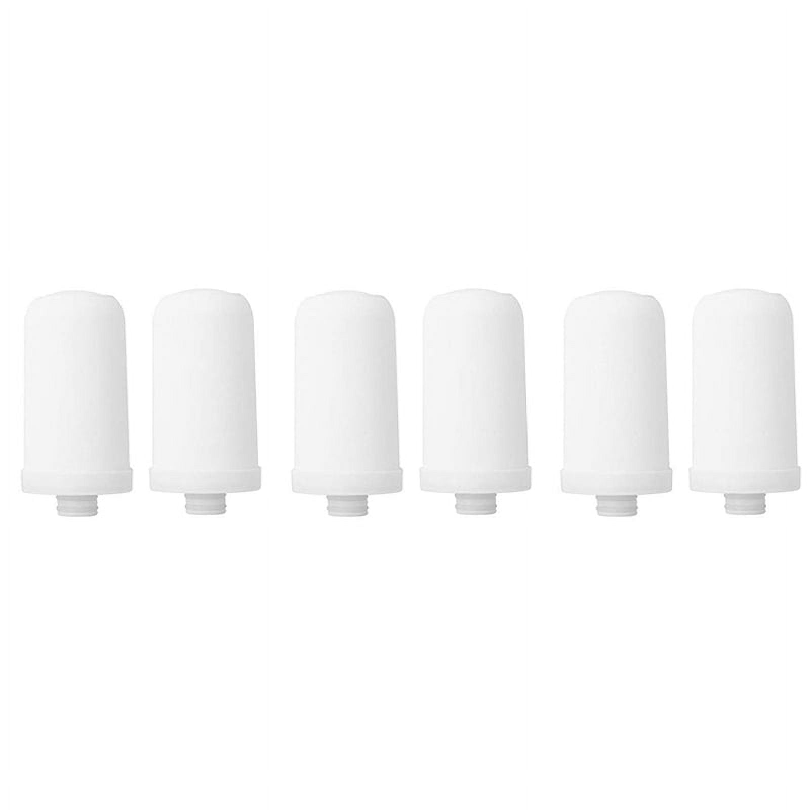 6PCS Ceramic Filter Water Tap Filtration Tap Water Filter Replacement