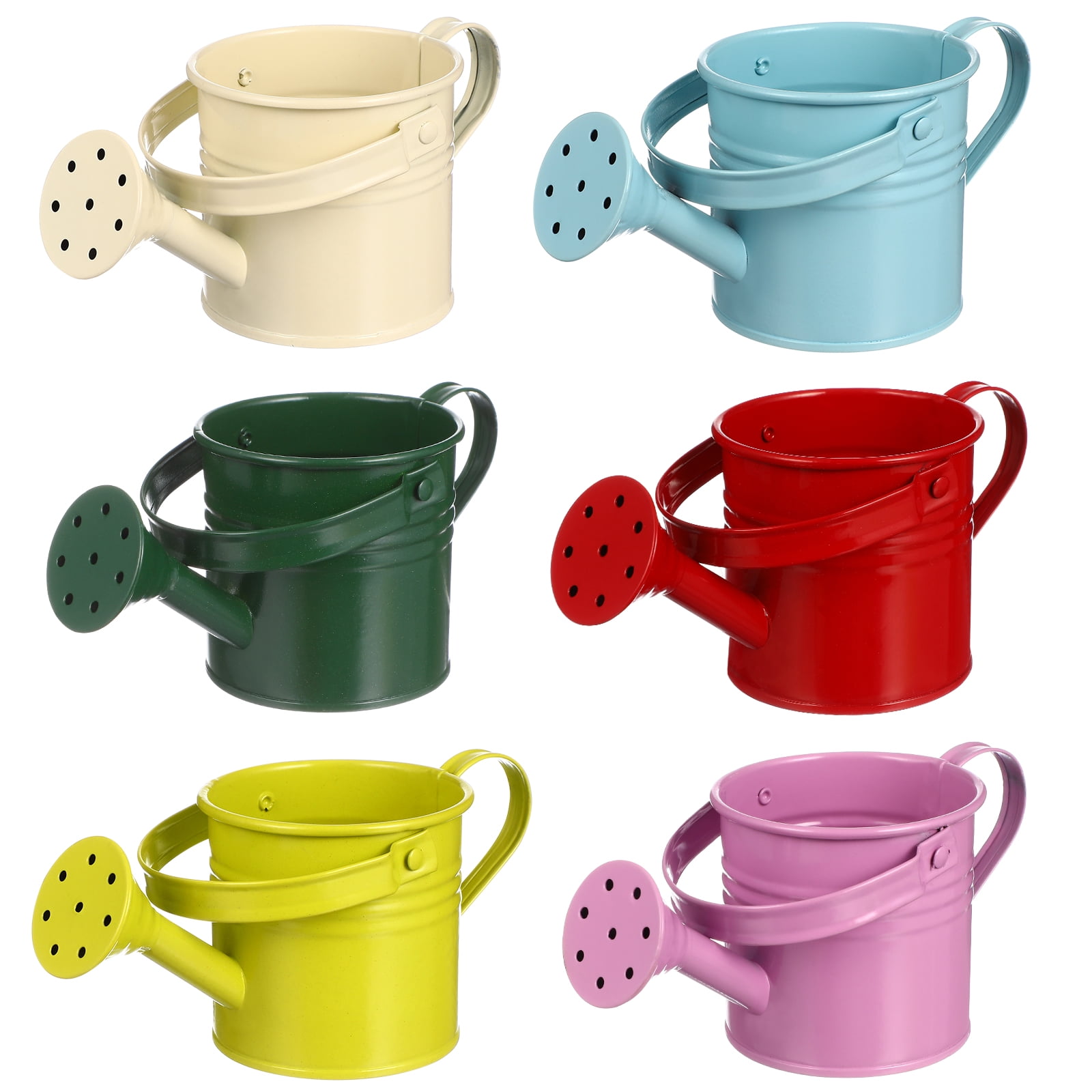6PCS Childrens Watering can, Small Kids Water Can Pots for Indoor