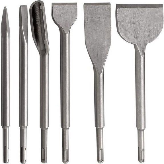 6PCS Chisels for Concrete, Floor and Wall Tile Removal