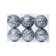 thumbnail image 1 of 6PCS Christmas Balls Ornaments for Xmas Tree 4.7" Shatterproof Plastic Painting Glittering Hanging Ball Baubles Decorations for Christmas Tree Holiday Wedding Home Party Decor, Champagne, 1 of 7