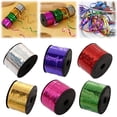 thumbnail image 1 of 6PCS Easter Curling Ribbon 100 Yard Ribbon For Flower Bouquet Crimped Curling Ribbon Metallic Balloon Ribbon Wrap Ribbon Balloon String Shiny Wrapping Ribbon For Crafts Birthday Wedding Decoration, 1 of 9
