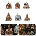 thumbnail image 1 of 6PCS Christmas Diamond Art Kits for Adults, Crafts Hanging Ornaments for Christmas Tree, Xmas Tree Decoration Diamond Art Christmas Ornaments & Pearl Art Ornaments, 1 of 7