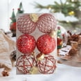 thumbnail image 1 of 6PCS Christmas Ornament Sets - Christmas Home Decor, Christmas Ornaments Shatterproof Christmas Ornaments Set Multiple Styles Ornaments for Christmas Trees Also for Other Party Decoration, 1 of 7
