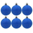 thumbnail image 1 of 6PCS Christmas Tree 8cm Ball Bauble Hanging Home Party Ornament Decor, 1 of 2
