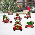 thumbnail image 1 of 6PCS Christmas Yard Signs Xmas Truck Decorative Gnomes Yard Stakes Holiday Christmas Swedish Tomte Yard Decorations Winter Home Pathway Walkway Decor Christmas Outdoor Garden Lawn Decorations, 1 of 8
