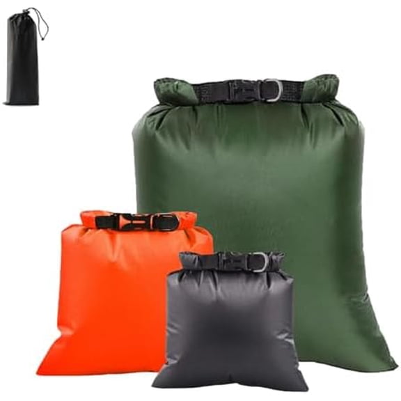6PCS Dry Bags Waterproof, Lightweight Dry Bags for Kayaking Waterproof,Outdoor Waterproof Bag for Kayaking Hiking Boating Camping