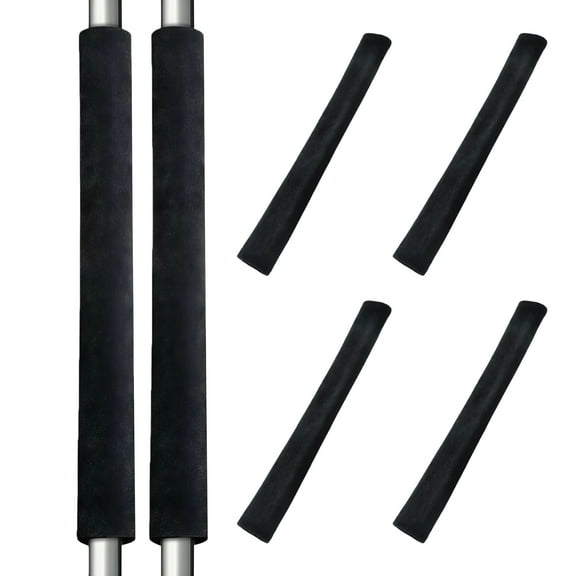 6PCS Durable Black Fridge Handle Wraps Easy Grip for Kitchen Use
