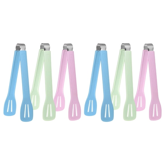 6PCS Durable Plastic Clamps in Various Colors Suitable for Cookies and Bread