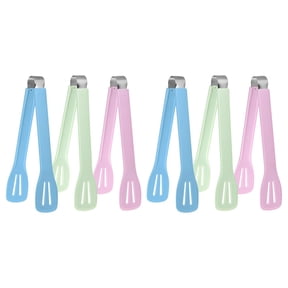 6PCS Durable Plastic Clamps in Various Colors Suitable for Cookies and Bread