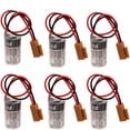 thumbnail image 1 of 6PCS ER3V with Brown plug for Toshiba / CPM2A-BAT01 PLC, 1 of 6
