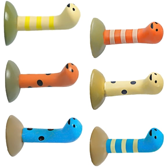 6PCS Eel Figurines Aquarium Decor Safe Fishtank Landscape Accessories For Home Office Desktop Display